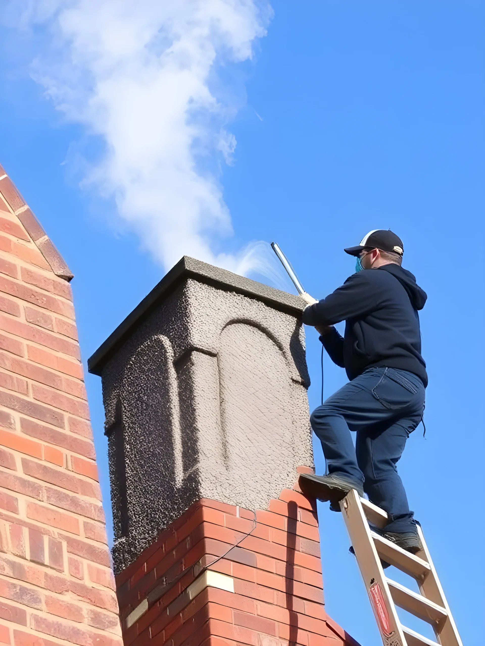 cleaning chimney